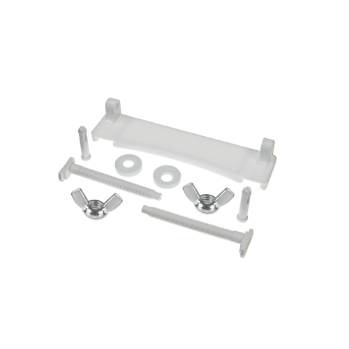 Комплект крепление крышки к унитазу ОРИО (белый) МККВ-3