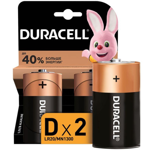 Батарейка DURACELL LR20-2BL