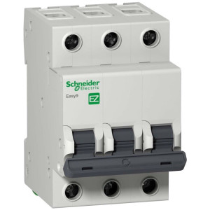 Выключатель автоматический 3-пол. 10A С 4.5кА Easy9 Schneider Electric 451229