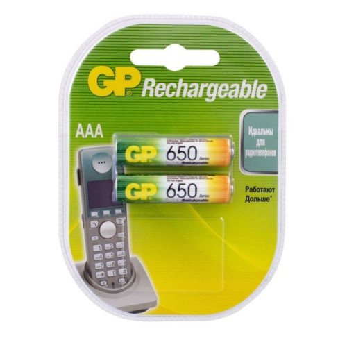 Аккумулятор GP R03  650mAh