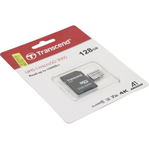 Карта памяти Transcend TS128GUSD300S-A