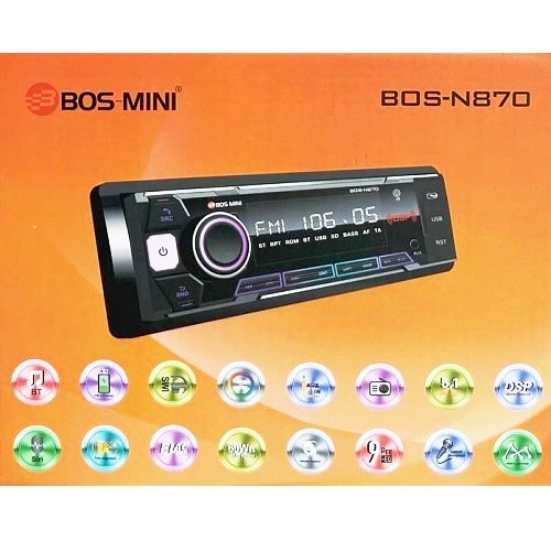 Автомагнитола BOS-mini 870 DSP